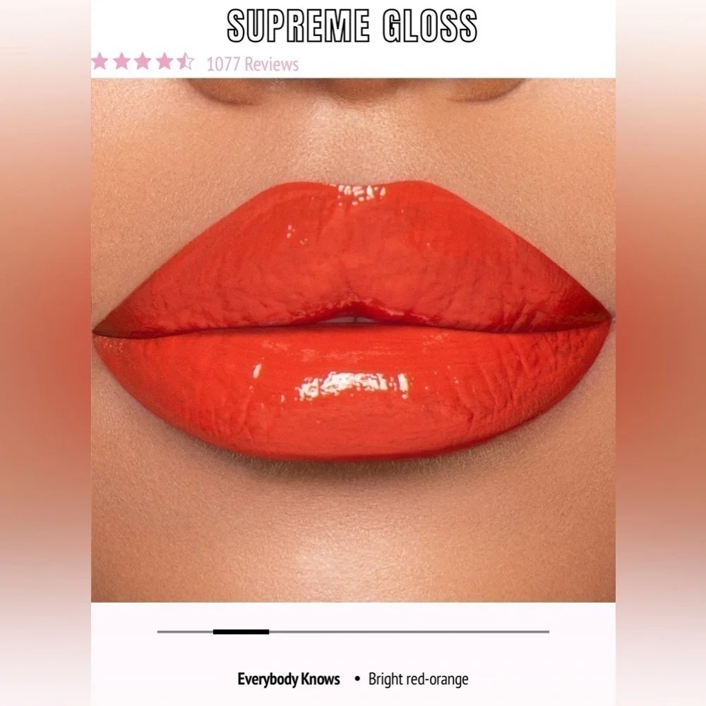 Brand New Jeffree Star Supreme Gloss Full Pigment Lip Gloss in Everybody Knows